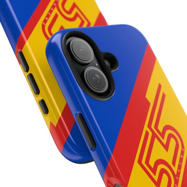 6849202132543044674_4096.jpeg Carlos Sainz CS55 Williams Helmet 2025 F1 Phone Case
