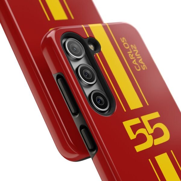 6994535539425201079_4096.jpeg Carlos Sainz Phone Case – Red Yellow iPhone & Samsung Cover