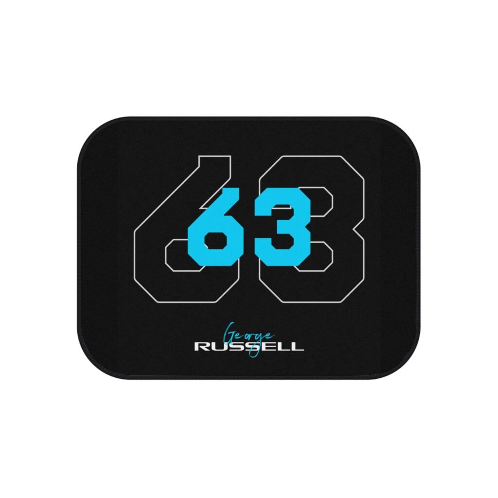 George Russell 63 F1 Car Mats
