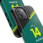 Fernando Alonso 14 F1 Carbon Fiber Phone Case