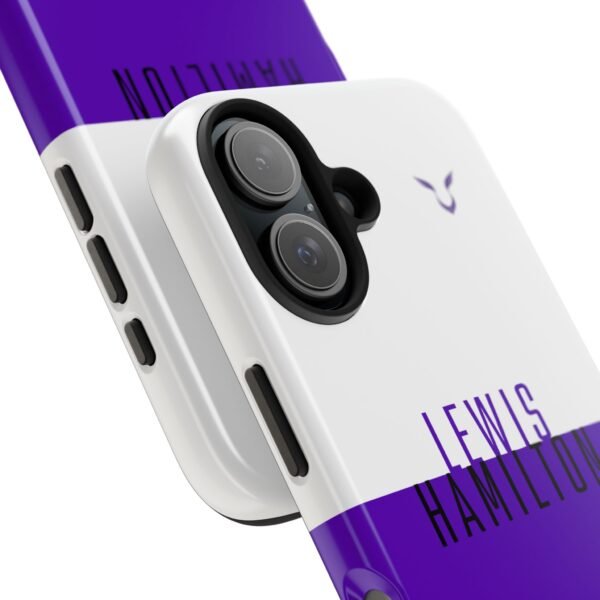 7252532974583746792_4096.jpeg HAM Purple White Phone Case