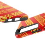 7317843993756488990_4096.jpeg HAM red and yellow Phone Case