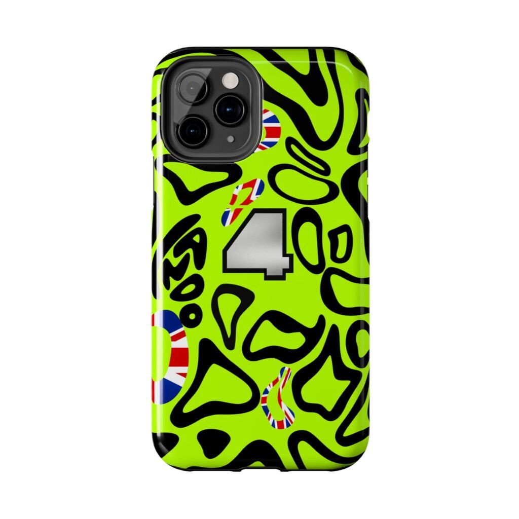 NOR 4 Silverstone British GP 2025 Helmet F1 Phone case