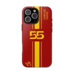7623683329335049317_4096.jpeg Carlos Sainz Phone Case – Red Yellow iPhone & Samsung Cover