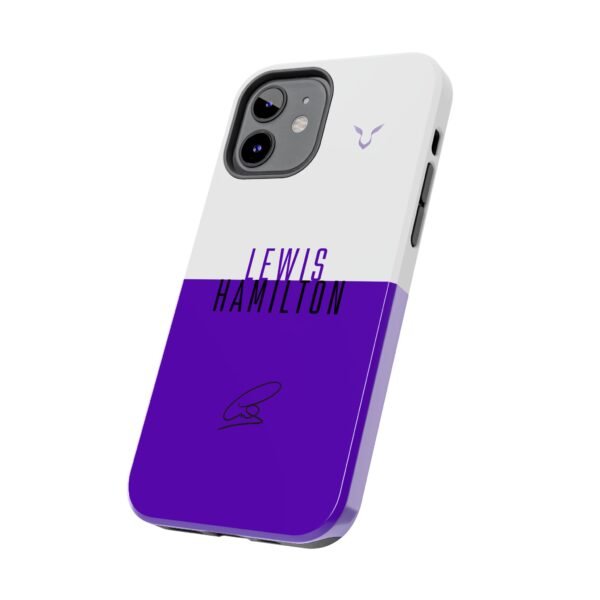 7663992857903808837_4096.jpeg HAM Purple White Phone Case