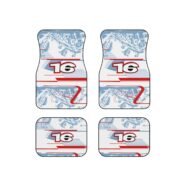 Charles Leclerc Monaco Helmet Design 2025 F1 Car Mats