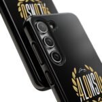 7973964913534887803_4096.jpeg Alonso 400 Race Starts Phone Case – Black & Gold F1 Cover
