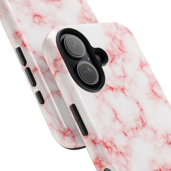 8075450916050079006_4096.jpeg Charles Leclerc Red and White Marble Phone Case