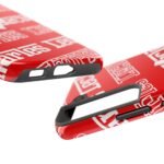 Charles Leclerc Red and white F1 2025 Phone Case