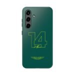 8176738262557156763_4096.jpeg Alonso FA14 Phone Case – F1 Aston Martin Cover