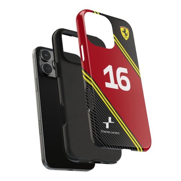 8178956157975566703_4096.jpeg Charles Leclerc CL16 Carbon Fiber 2025 F1 Phone Case