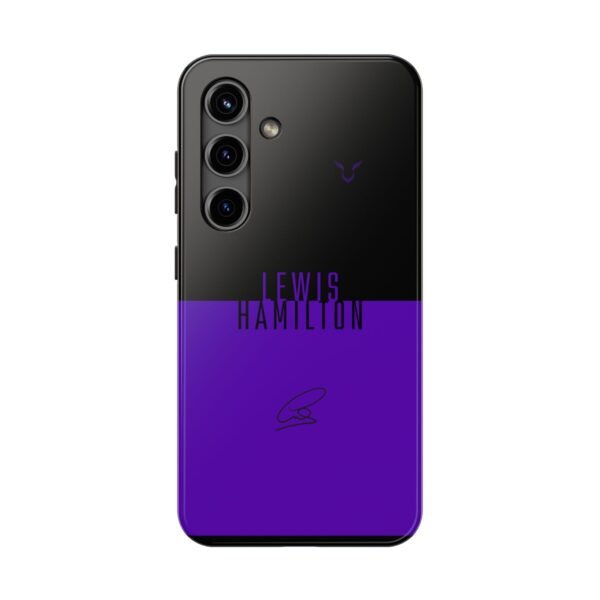8179130544894891850_4096.jpeg HAM Purple minimalistic Tough Phone Cases