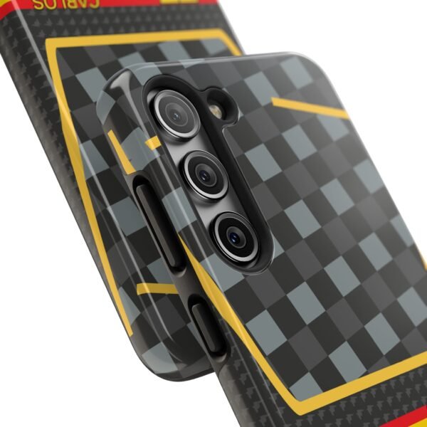8281942363626910504_4096.jpeg Carlos Sainz 2024 Monza Race Suit Tough Phone Case