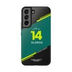 Fernando Alonso 14 F1 Carbon Fiber Phone Case