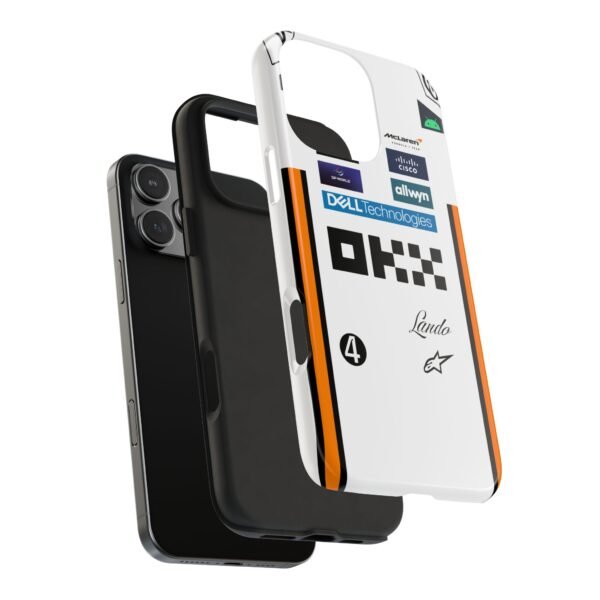 9194283613537494551_4096.jpeg NOR 4 2025 Monaco GP F1 Race Suit Phone Case