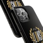 9198792864550098413_4096.jpeg Alonso 400 Race Starts Phone Case – Black & Gold F1 Cover