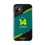 Fernando Alonso 14 F1 Carbon Fiber Phone Case
