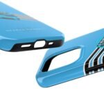 9441634032354212859_4096.jpeg George Russell F1 2025 Racing Helmet Phone Case
