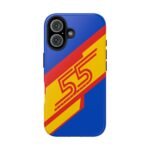 9506027564123675246_4096.jpeg Carlos Sainz CS55 Williams Helmet 2025 F1 Phone Case