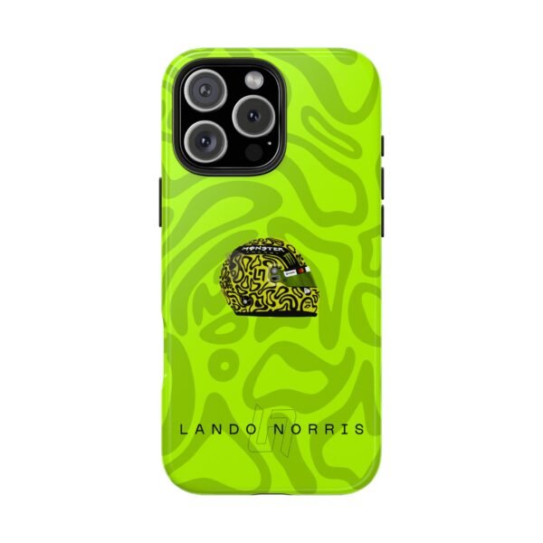9541079001546703366_4096.jpeg F1 NOR 4 Papaya Team Helmet 2025 Inspired Phone Case