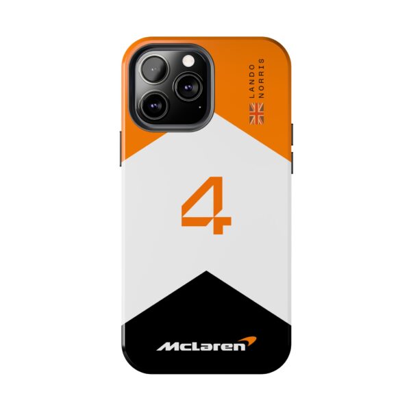 NOR 4 Singapore GP Phone Case for iPhone Papaya Formula Racing NOR 4 Protective iPhone Cover 2025 NOR 4 Singapore GP Tough Phone Case Dual-Layer NOR 4 Motorsport Phone Cover Sporty NOR 4 Formula Racing iPhone Case