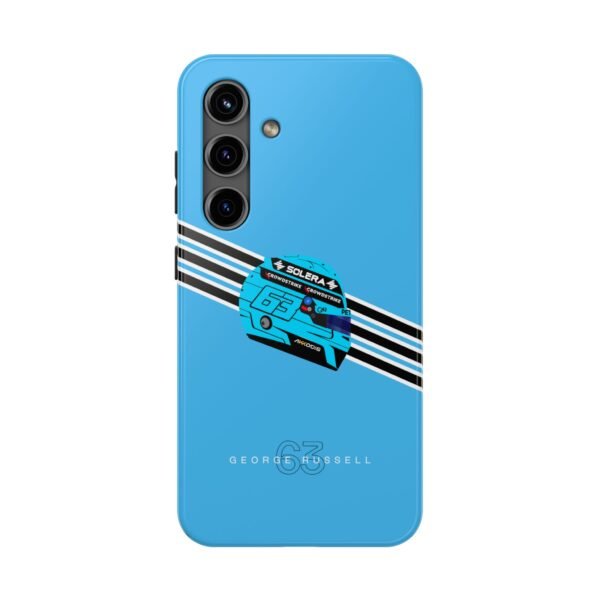 9787966920771950818_4096.jpeg George Russell F1 2025 Racing Helmet Phone Case