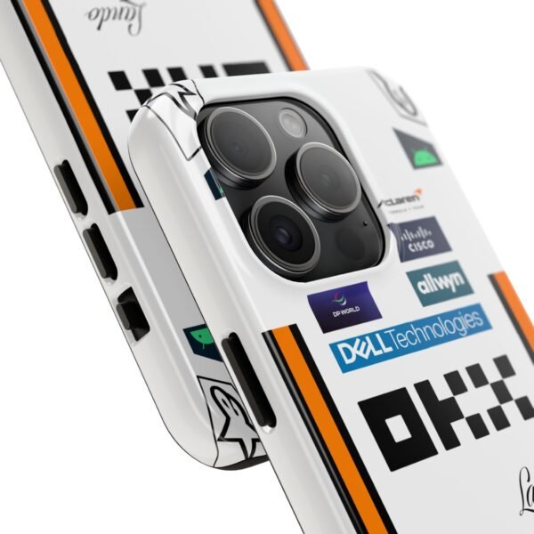 9896458611804410760_4096.jpeg NOR 4 2025 Monaco GP F1 Race Suit Phone Case