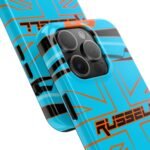 9967140109298133318_4096.jpeg George Russell Silverstone British GP F1 2025 Helmet Phone Case