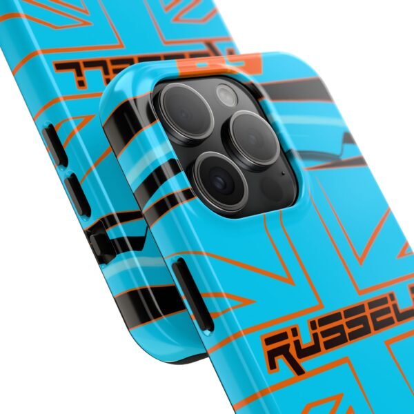 9967140109298133318_4096.jpeg George Russell Silverstone British GP F1 2025 Helmet Phone Case