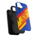 9974277843384647742_4096.jpeg Carlos Sainz CS55 Williams Helmet 2025 F1 Phone Case