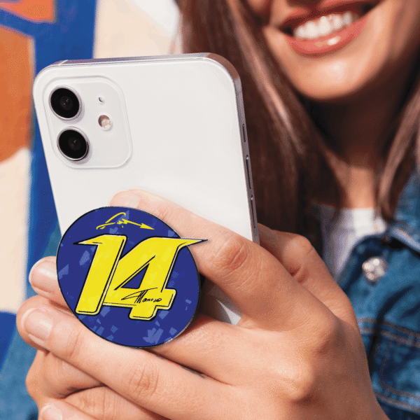 ALOMSO 14 3 Fernando Alonso 14 Phone Grip F1 with racing-inspired design
