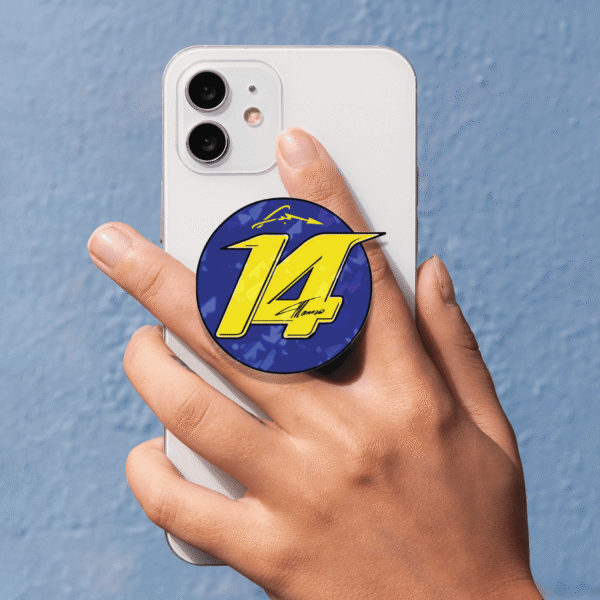 ALONSO 14 4 Fernando Alonso 14 Phone Grip F1 with racing-inspired design