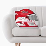 All rights reser (5) F1 Drivers Helmet 2025 Custom Shape Pillow – Double Sided Print Cushion