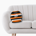 All rights reser (6) F1 Drivers Helmet 2025 Custom Shape Pillow – Double Sided Print Cushion