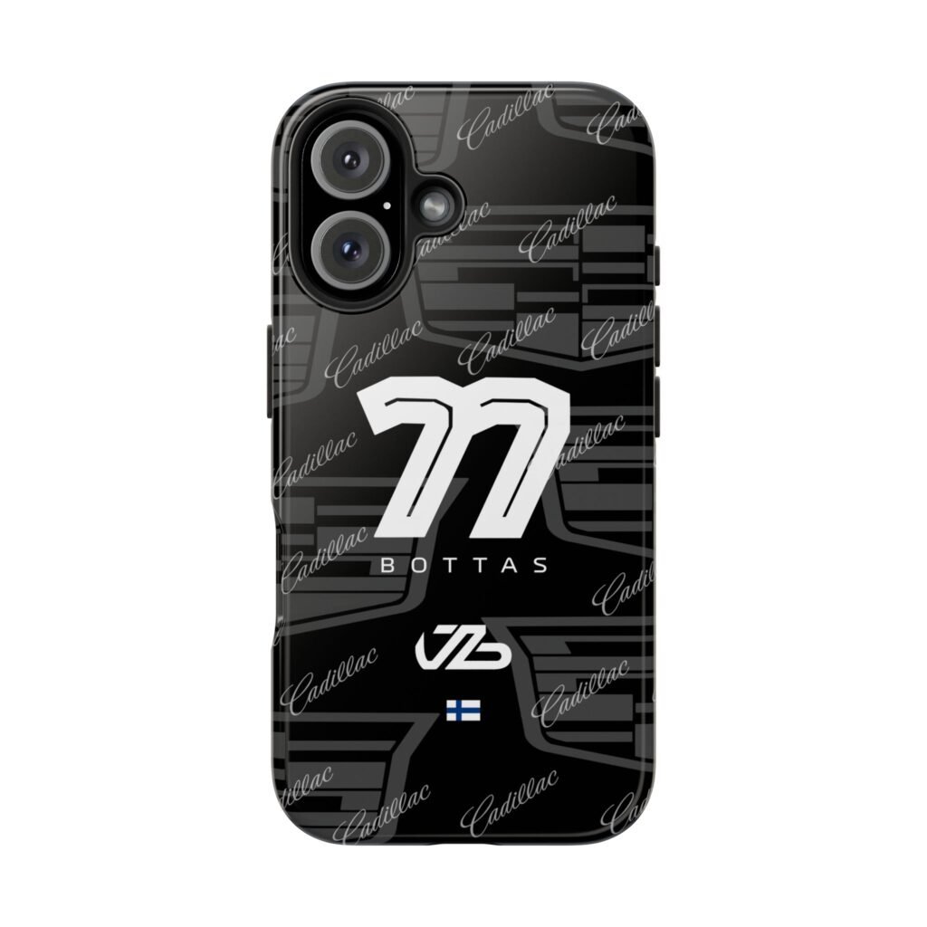 Valtteri Bottas 77 Cadillac F1 2026 phone case
