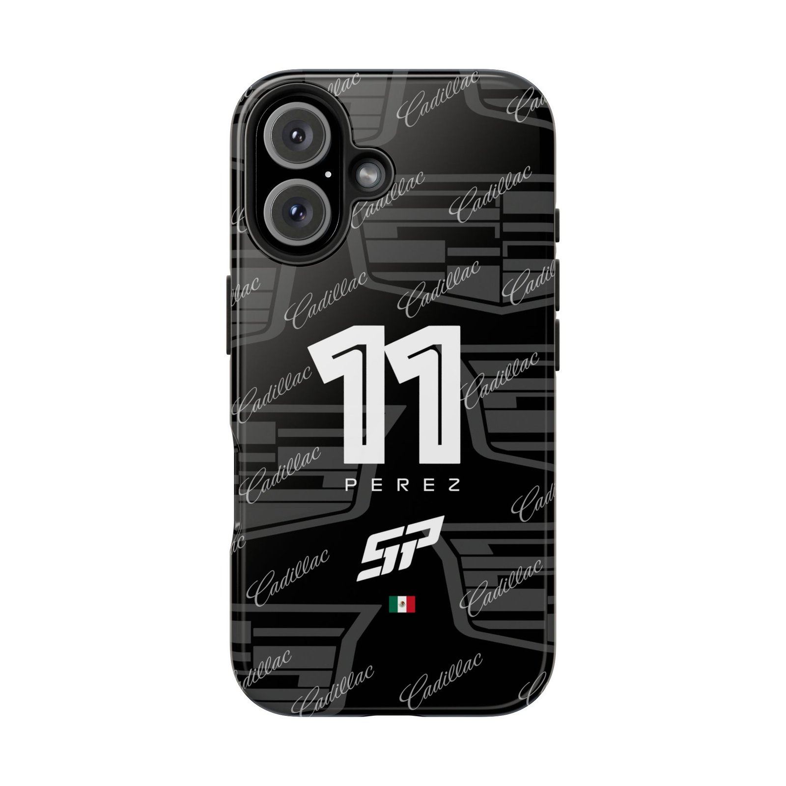 Front, iPhone 16 Sergio Perez ‘Checo’ Cadillac F1 Team 2026 Phone Case