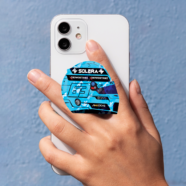 George Russell F1 Helmet Magnetic Phone Grip