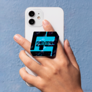 George Russell 63 Logo Phone Grip F1 with racing-inspired design