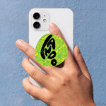 Lando Norris Typo Phone Grip F1 helmet-inspired design