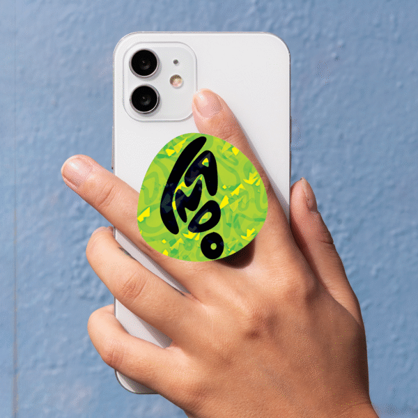 Lando Norris Typo Phone Grip F1 helmet-inspired design