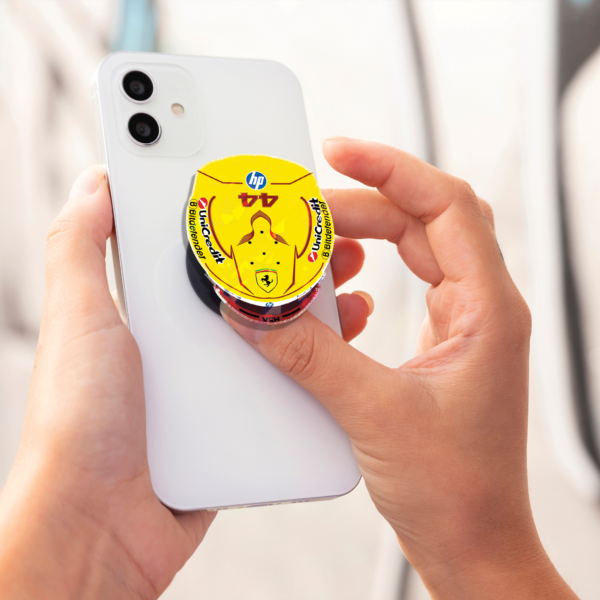 LH helmet top 2 Lewis Hamilton Top Helmet F1 2025 Phone Grip – Formula 1 Inspired Accessory