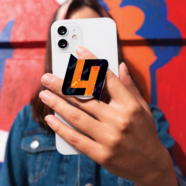 Lando Norris Logo LN4 F1 Magnetic Phone Grip