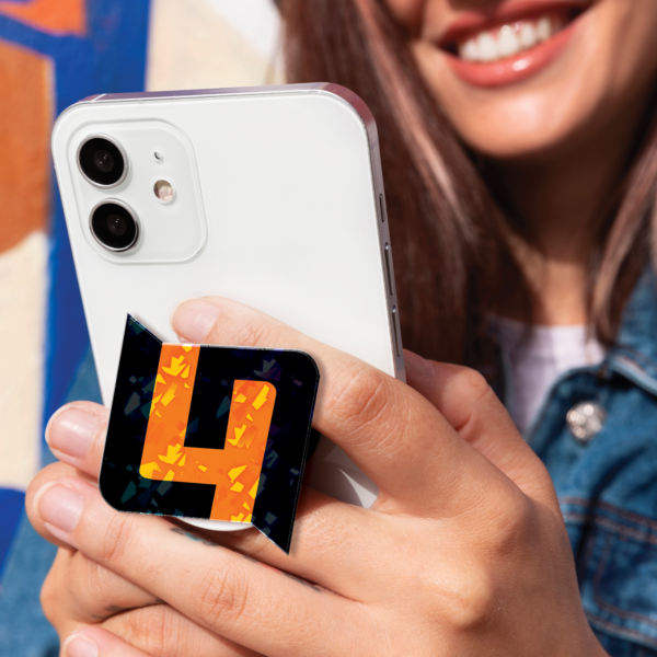 LN4 logo front 3 Lando Norris Logo LN4 F1 Magnetic Phone Grip