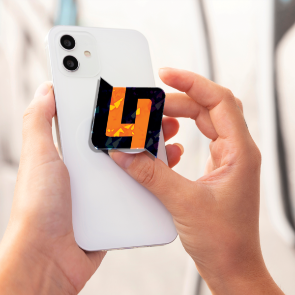 LN4 logo side Lando Norris Logo LN4 F1 Magnetic Phone Grip