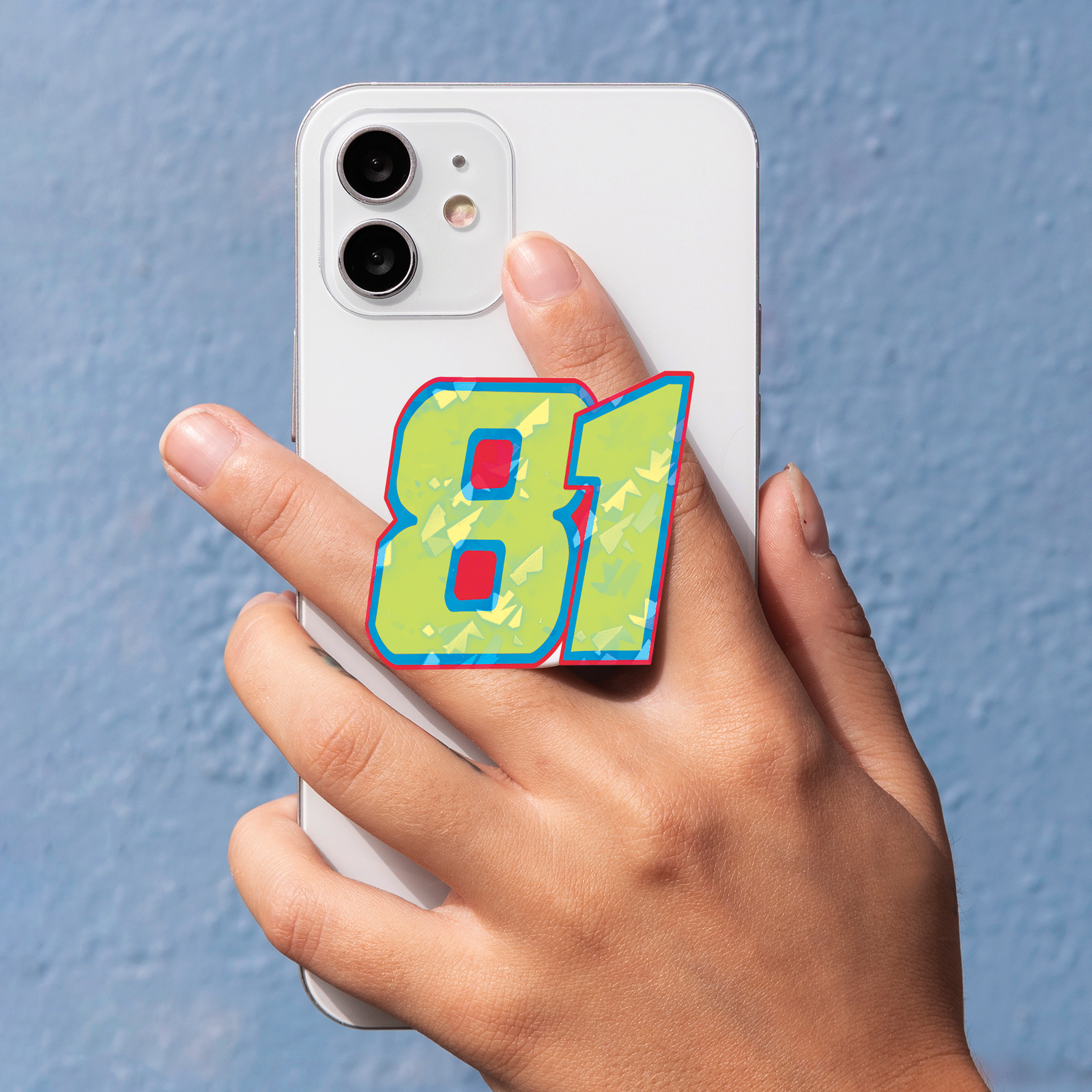 OSCAR 81 2 Oscar Piastri No.81 2025 Phone Grip F1 Helmet Design