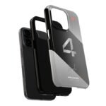 iPhone 15 Pro Lando Norris 4 F1 2025 Chrome Finish Phone Case