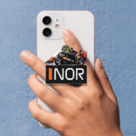 NOR 4 Papaya Team Miniature F1 2025 Phone Grip – Formula 1 Racing Accessory