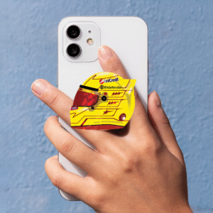 Lewis Hamilton Phone Grip featuring F1 helmet design, perfect for Formula 1 fans