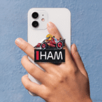 Lewis Hamilton Miniature F1 2025 Phone Grip Ferrari Edition