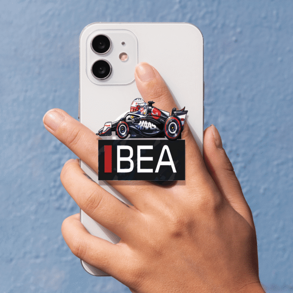 Ollie Bearman Miniature F1 2025 Phone Grip – Formula 1 Racing Fan Accessory